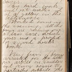 a page of handwritten text