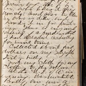 a page of handwritten text