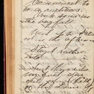 a page of handwritten text