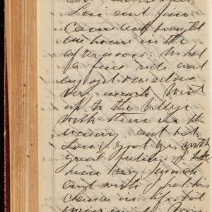 a page of handwritten text