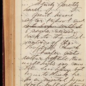 a page of handwritten text