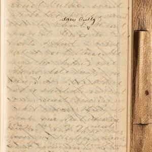 a page of handwritten text