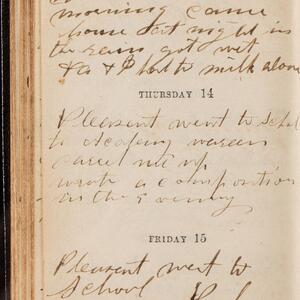 a page of handwritten text