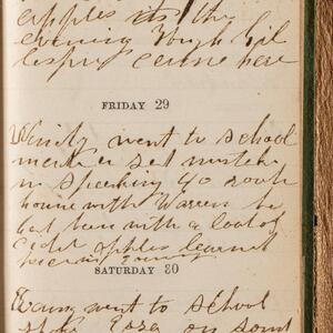 a page of handwritten text