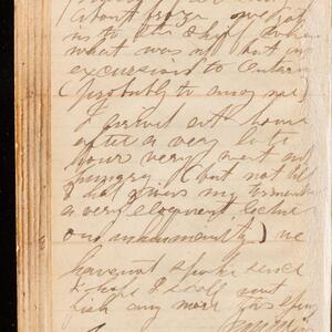 a page of handwritten text