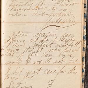 a page of handwritten text