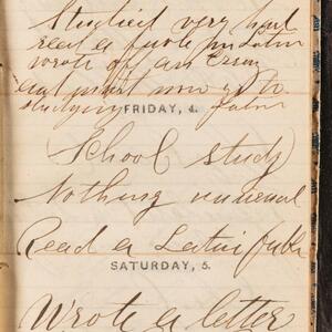 a page of handwritten text
