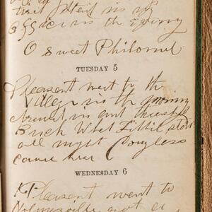 a page of handwritten text