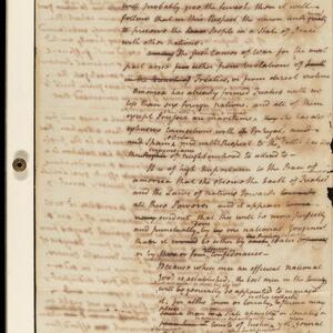 a page of handwritten text
