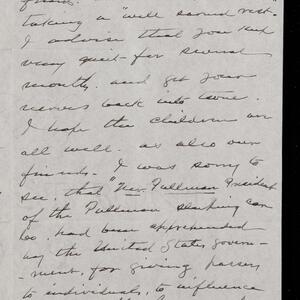 a page of handwritten text