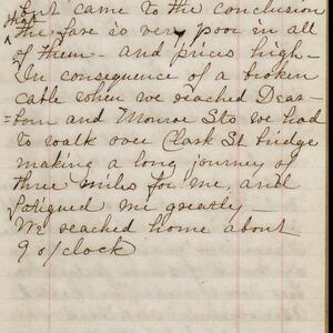 a page of handwritten text