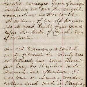 a page of handwritten text