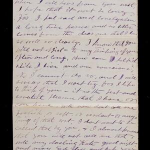 a page of handwritten text