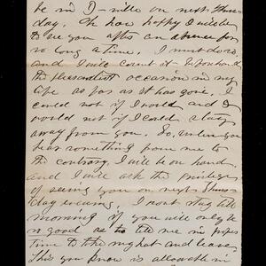 a page of handwritten text