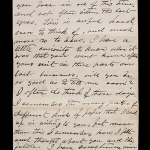 a page of handwritten text