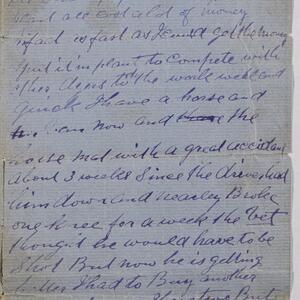 a page of handwritten text