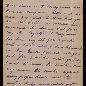 a page of handwritten text