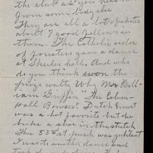 a page of handwritten text
