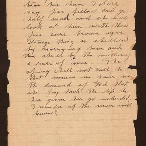 a page of handwritten text