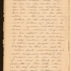 a page of handwritten text