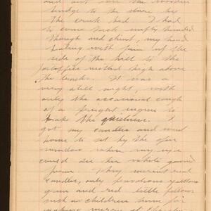 a page of handwritten text