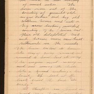 a page of handwritten text