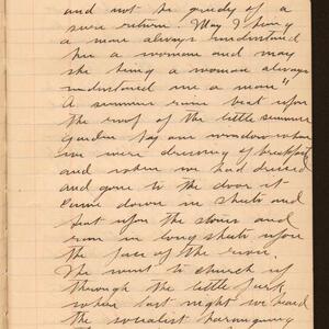 a page of handwritten text