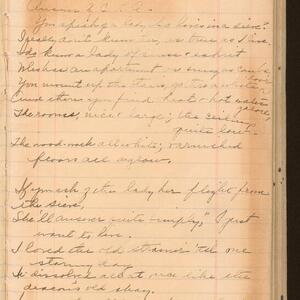a page of handwritten text