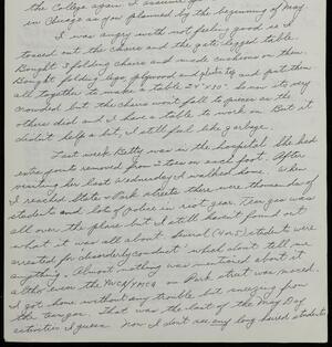 a page of handwritten text