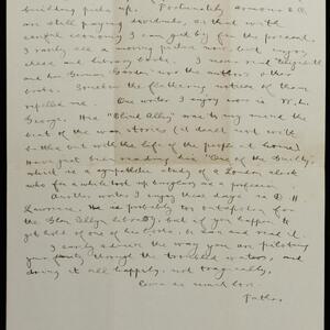 a page of handwritten text