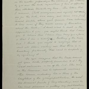 a page of handwritten text