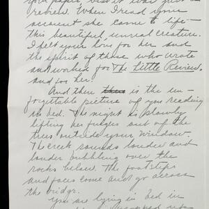 a page of handwritten text
