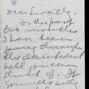 a page of handwritten text