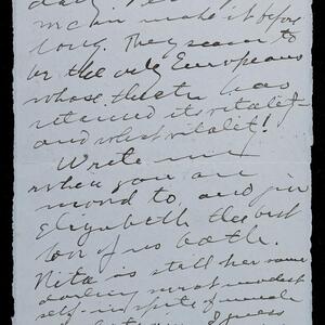 a page of handwritten text