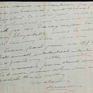 a page of handwritten text
