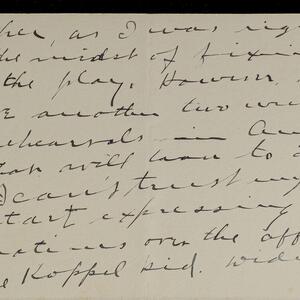 a page of handwritten text