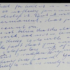 a page of handwritten text
