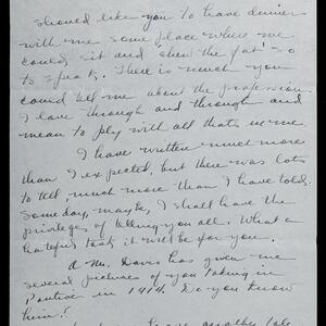 a page of handwritten text