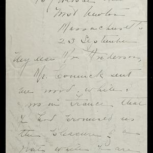 a page of handwritten text