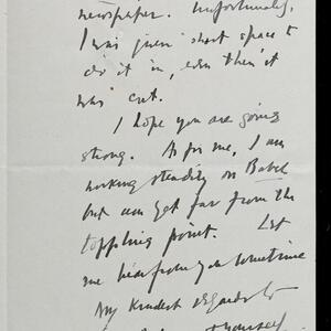 a page of handwritten text