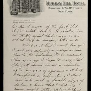 a page of handwritten text