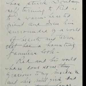 a page of handwritten text