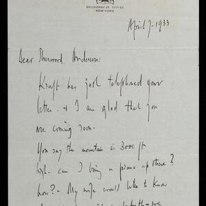 a page of handwritten text
