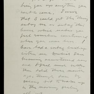 a page of handwritten text