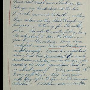 a page of handwritten text