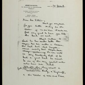 a page of handwritten text
