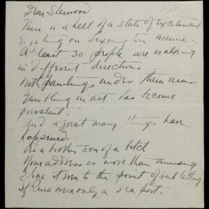 a page of handwritten text