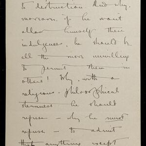 a page of handwritten text