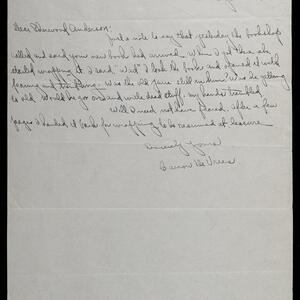 a page of handwritten text
