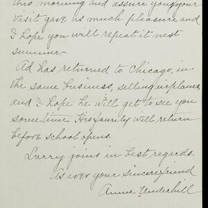 a page of handwritten text